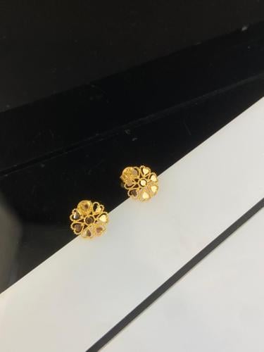 حلق ذهب عيار21 فاخر و انيق لي هدايا التخرج بوابة.4