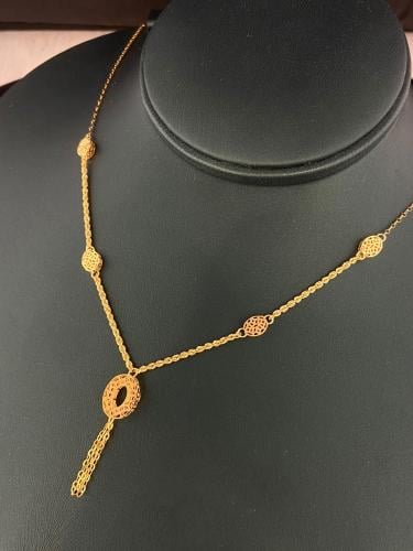 سبحه فاخره و مميزه ذهب عيار21 وزن 3.58 بوابة.4