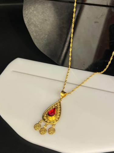 قلادة ذهب عيار21 فاخره و انيقه وزن 10.30 بوابة.5