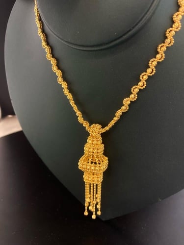 سبحة الدوريكا ذهب عيار21 فخمه و مميزه وزن 50.17 بو...