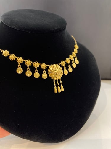 مزنط كرسي جابر ذهب عيار21