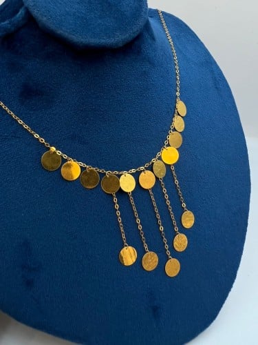 شوكر بثينة ذهب عيار21 الوزن 3.86