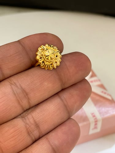 خاتم كرسي جابر ناعم عيار21 مقاس17