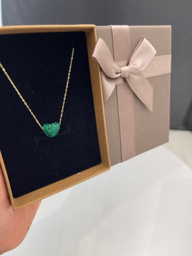 عقد سلسال القلب عيار18