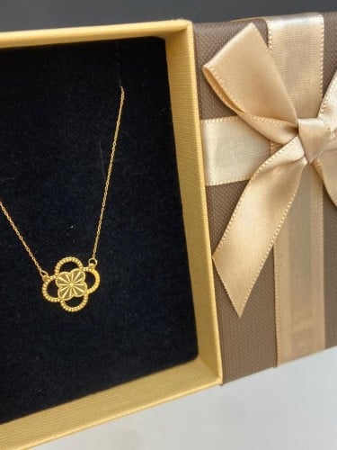 شوكر الورده فاخر و انيق ذهب عيار٢١