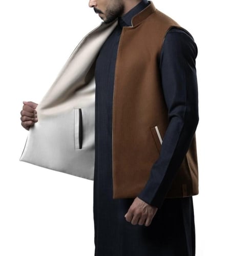 سديري رجالي دبل فيس – جوخ ناعم