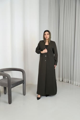 بليزر ملكي باللون الزيتي