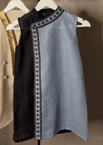 دقلة أنيقه للمناسبات – قماش لينن فاخر