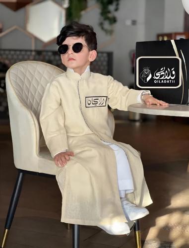 دقله للاولاد بقماش لنن بالاسم