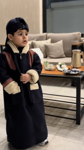 فروة الصقر الشتوية للأطفال