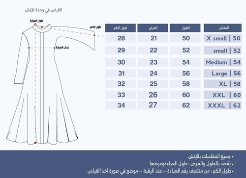 عباية نسائية بليزر لون أسود من قماش لينن