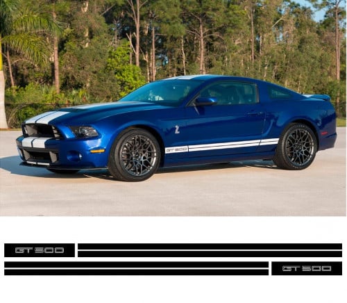 استكرات جوانب موستنج شلبي جي تي 500 مطفي 2010 - 20...