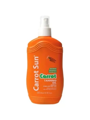 Tanning oil from carrots 200 ml