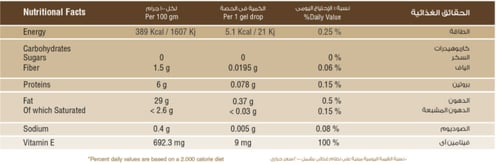 توكوبيل قطع مضغ فيتامين هـ بنكهة الفراولة والليمون...