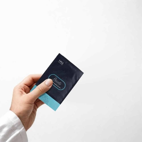 مناديل العبايات سوداء من بانتي - 15 حبة مفرد