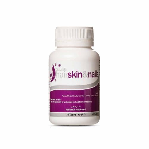 مكمل غذائي للشعر والبشرة والاظافر من سوليندا - 30...