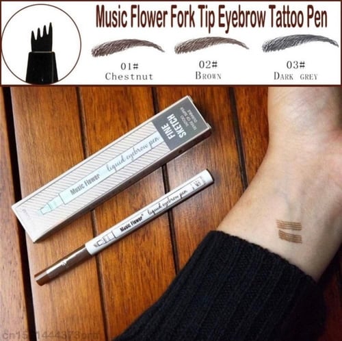 قلم رسم شعرات للحواجب من MUSIC FLOWER