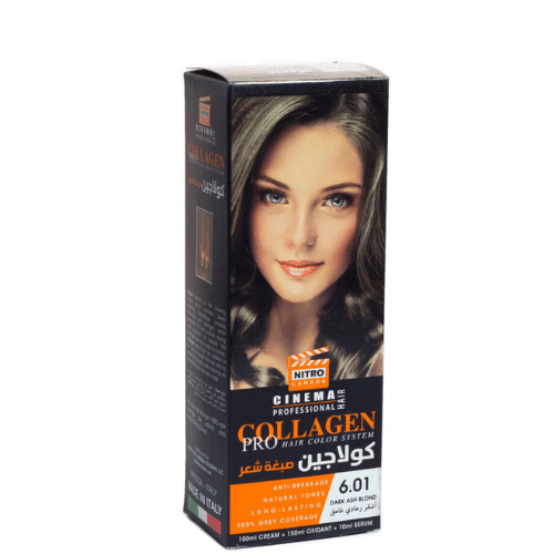 صبغة للشعر أشقر رمادي غامق 6.01 نايترو كندا سينما...