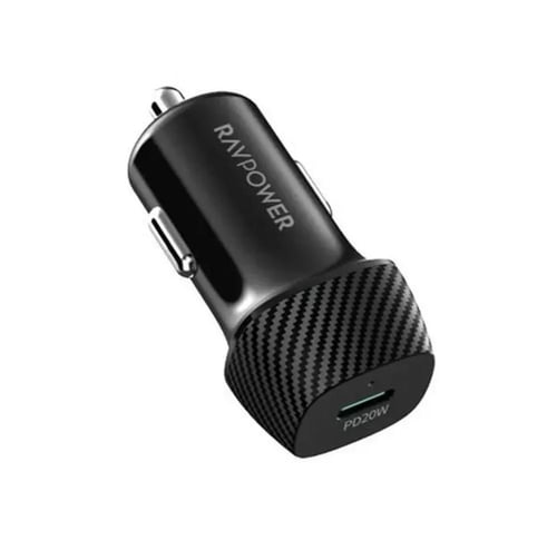 شاحن سيارة 20w منفذ بي دي Ravpower PD Pioneer 20w...