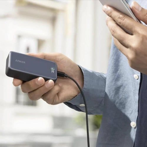 بطارية متنقلة 10000mAh أنكر ثلاث منافذ 1 يو اس بي...