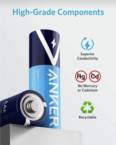 حجر الريموت بطارية قلوية غير قابلة لإعادة الشحن ان...