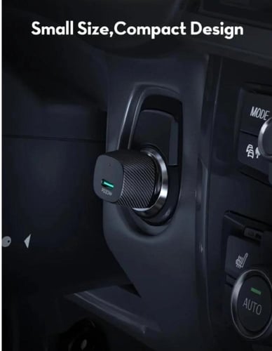 شاحن سيارة 20w منفذ بي دي Ravpower PD Pioneer 20w...