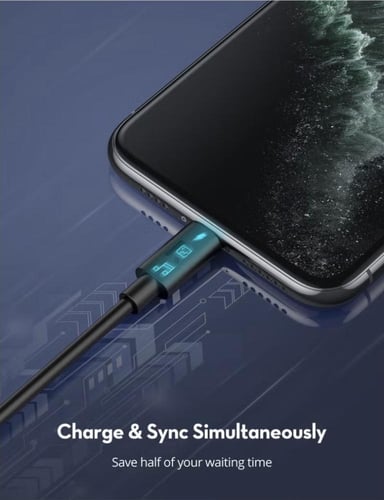 كيبل شحن تايب سي آيفون لايتننق سريع Ravpower RP-CB...