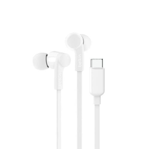 سماعة سلك تايب سي بلكن belkin SoundFrom Wired Earb...