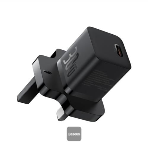 راس شاحن جداري منفذ تايب سي 30 واط بتقنية القان 5...