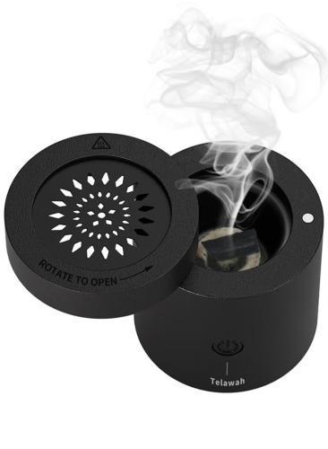 مبخرة ذكية كهربائية متنقلة تشعل الفحم TELAWAH BAKH...