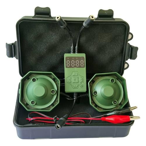 مشغل MP3 حجم صغير وسماعتين كل سماعة 50 واط. 200 صو...