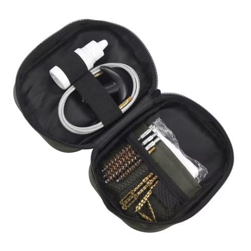 عدة تنظيف اسلحه ٤ عيارات في حقيبة قماش