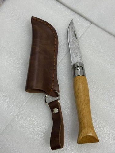 سكين برق الساحل مع الجراب