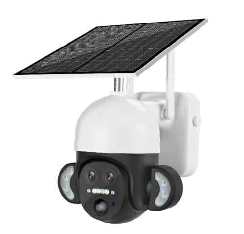 كاميرا مع شريحة تعمل بالطاقة الشمسية