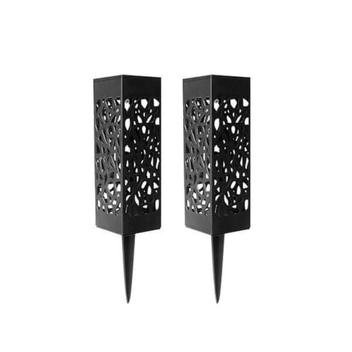 اضاءات ارضية غرس ديكورية بالطاقة الشمسية 6 قطع لون...