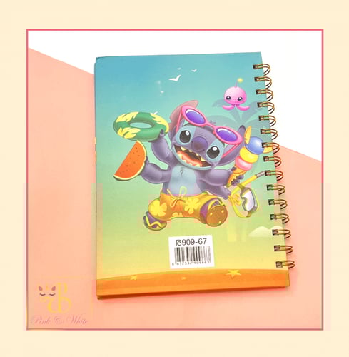 دفتر سلك شخصية كرتونية