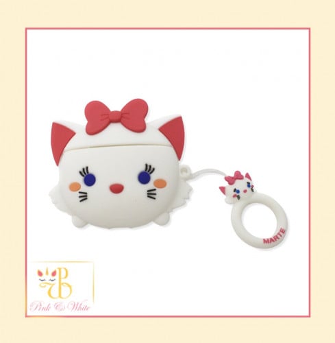 غطاء ايربودز قطة Marie Cat Airpods Case