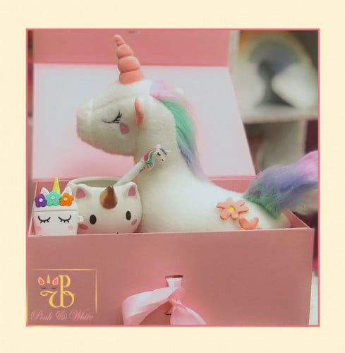 بوكس اليونيكورن الأبيض The White Unicorn Box
