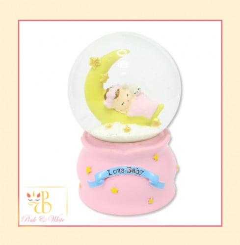 بلورة موسيقية رضيعة Musical Snow Globe Newborn Bab...