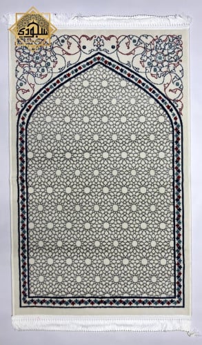 سجادة محراب القدس المرنة أبيض (5 ملم)
