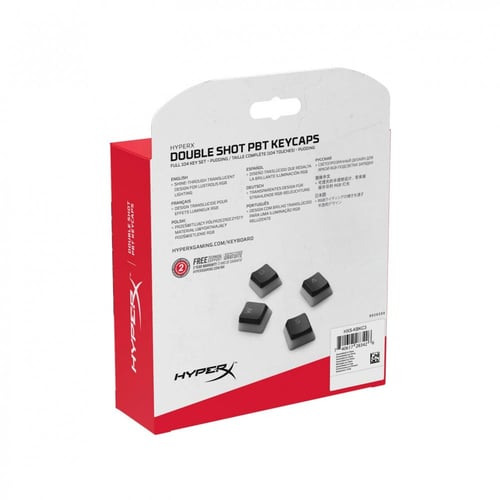 HyperX Double Shot PBT Keycaps - مجموعة أغطية مفات...