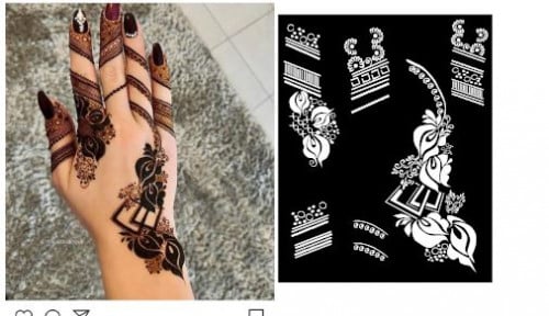 استكر حناء لليدينs