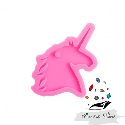 432 - قالب سيليكون تعليقة يونيكورن