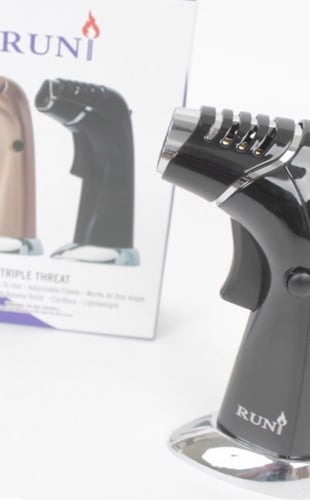 ولاعة جمر ثلاث فتحات لهب