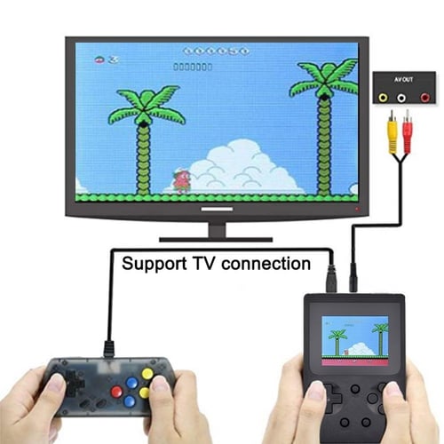 اتاري او وحدة تحكم العاب شاشة LCD ملونة 500 لعبة