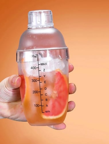 شيكر بلاستك 500 مل