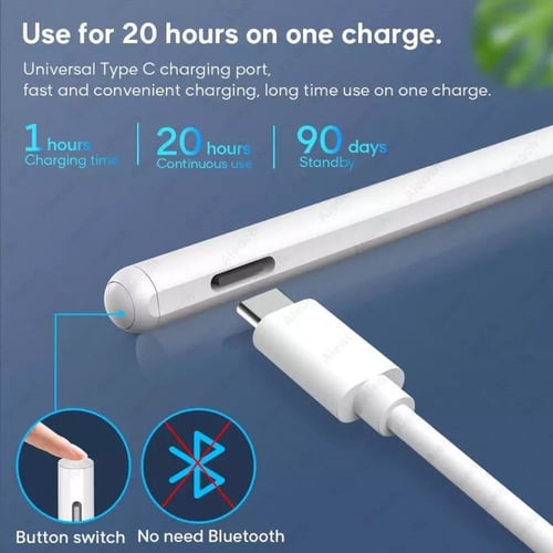 قلم متوافق مع Apple pencil 2 الجيل الثاني ستايلس ن...