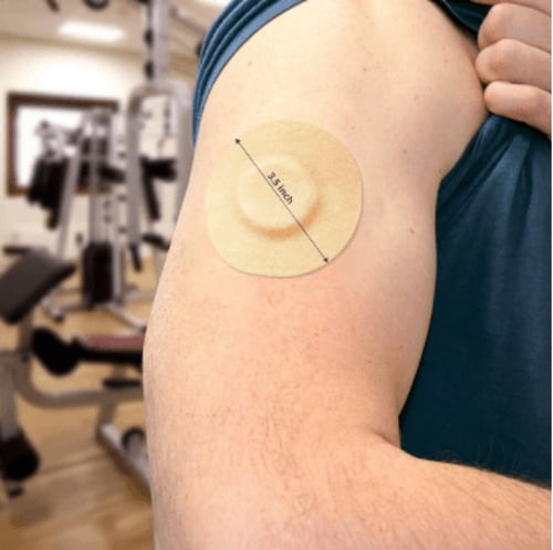 لاصق دائري بيج fixic