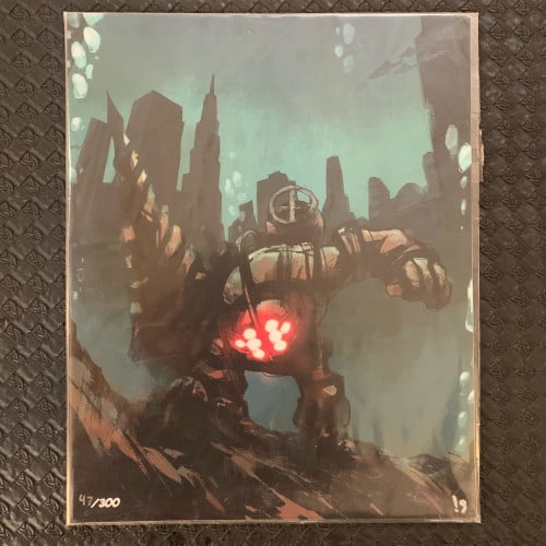 The Art of Gus Gutierrez Art Print Hans Signed and...