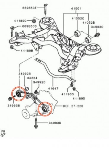 جلد مقص دفرنش فوق وسط خلفي باجيرو01-20 تايلندي طقم...